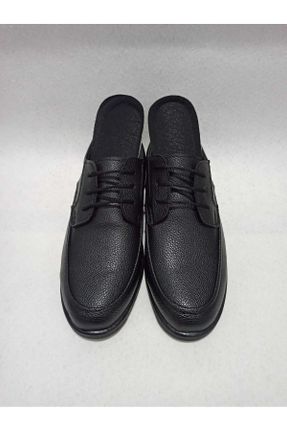کفش کژوال مشکی مردانه چرم مصنوعی پاشنه کوتاه ( 4 - 1 cm ) پاشنه ساده کد 823945017