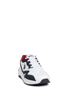 کفش اسنیکر سفید مردانه بند دار U.S. Polo Assn. - کد 821784900
