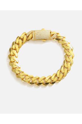 دستبند نقره طلائی زنانه 925 عیار MEKS JEWELS - کد 823673752