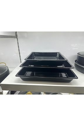 سینی مشکی مینا LeesHome - کد 810518314