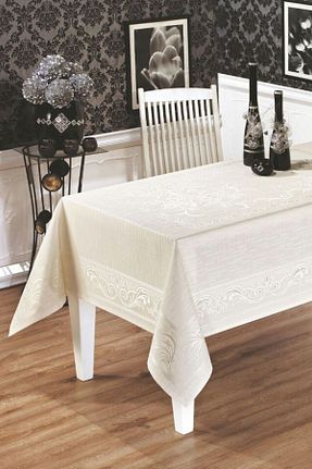 رومیزی بژ پلی استر TAVOLO UNIQUE - کد 823791445