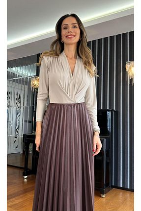 بلوز طوسی زنانه ساده Atelier Derin - کد 823888529