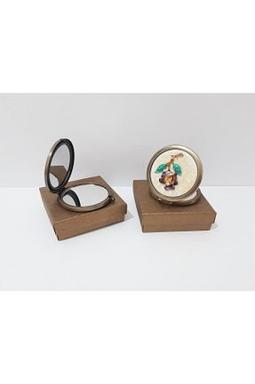 آینه رنگی فلزی renkli çiçekler - کد 823894770