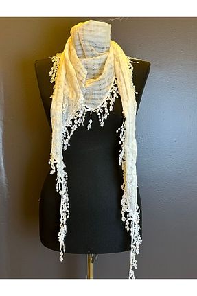 دستمال گردن سفید زنانه Gönülden Tasarım - کد 823894172