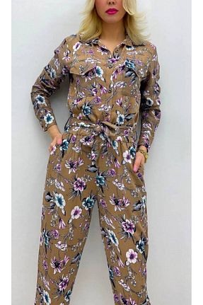 سالوپت خاکی زنانه اسلیم Mintaş - کد 823954363