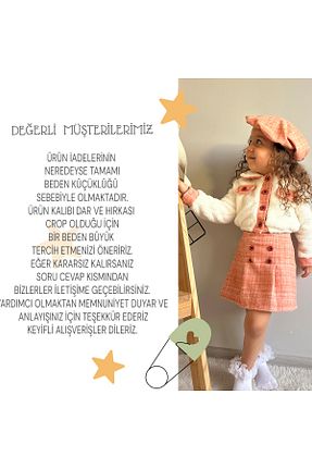 ست نوزادی نارنجی بچه گانه پنبه ای Minizade - کد 778881363
