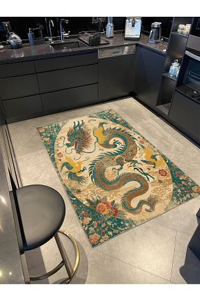 فرش رنگی قابل شستشو Rugs Modern Halı - کد 824144717
