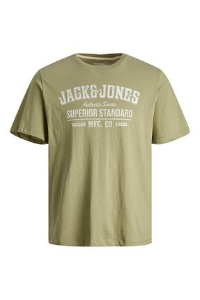 تیشرت سبز مردانه رگولار Jack & Jones - کد 824205269
