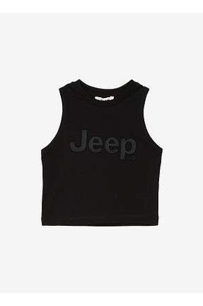 رکابی مشکی بچه گانه پارچه Jeep - کد 824297445