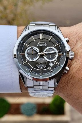 ساعت مچی متالیک مردانه 46-50 میلی متر Slazenger - کد 794672401