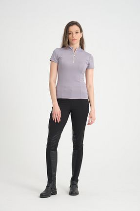 تیشرت طوسی زنانه Relaxed PEUR RIDER SHOP - کد 824336291