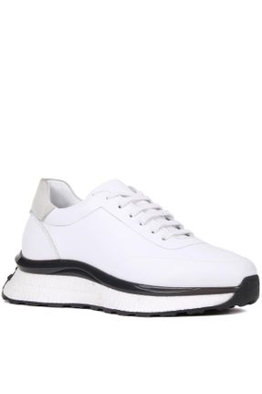 کفش کژوال سفید مردانه پاشنه کوتاه ( 4 - 1 cm ) پاشنه ساده کد 818186766