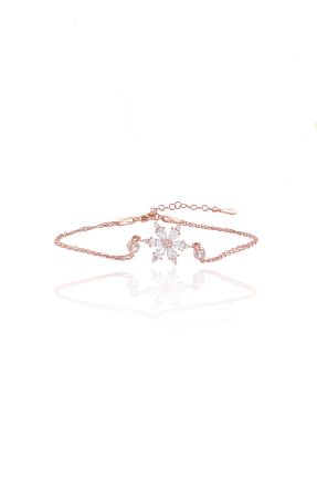 دستبند نقره طلائی زنانه 925 عیار ADA LİFE GÜMÜŞ - کد 797649946