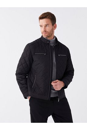 کاپشن مشکی مردانه پلی استر LC Waikiki - کد 824408281