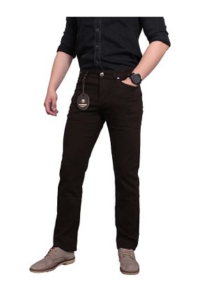 شلوار جین قهوه ای مردانه پاچه لوله تفنگی BOBBER - کد 824423495