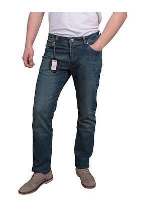 شلوار جین سبز مردانه پاچه لوله تفنگی BOBBER - کد 824263983