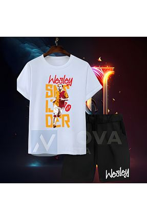 ست بالاتنه و پائین تنه سفید زنانه بافت Biy Store - کد 824496218