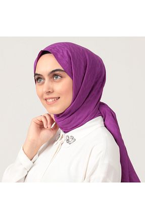شال بنفش زنانه کشمیر ipekistanbul - کد 824085303