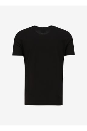 تی شرت مشکی مردانه رگولار یقه گرد کد 820347023