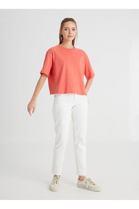 تیشرت نارنجی زنانه Relaxed Wrangler - کد 823163862