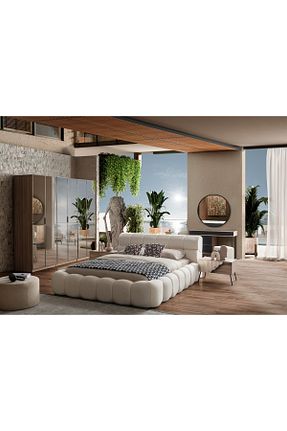 ست اتاق خواب بژ 6 inegölmobilyası - کد 824098999