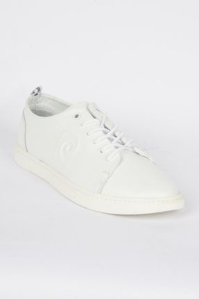 کفش کژوال سفید مردانه پاشنه کوتاه ( 4 - 1 cm ) پاشنه ساده کد 313382833