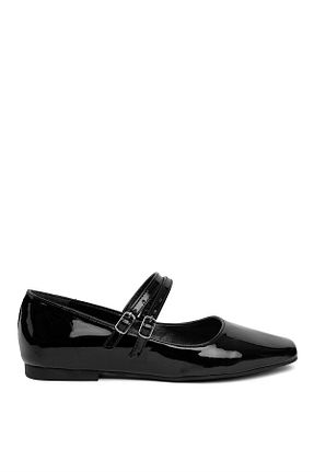 کفش کژوال مشکی زنانه چرم لاکی MİSS PARK MODA - کد 824238714