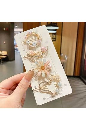 گیره سر صورتی زنانه JHTshop - کد 824264732