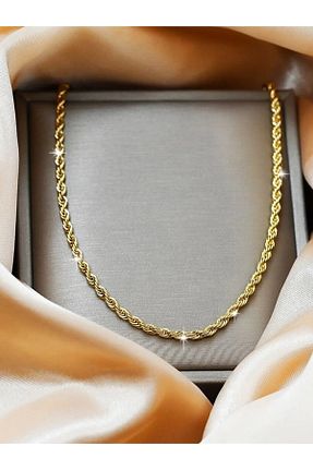 گردنبند جواهر طلائی زنانه CAXBERN - کد 824289487