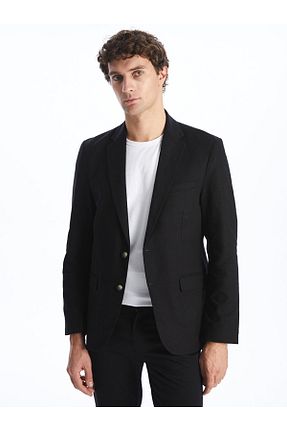 کت مشکی مردانه Blazer LC Waikiki - کد 824410271