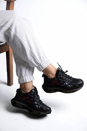 کفش اسنیکر مشکی زنانه بند دار KRISTE BELL - کد 824447342