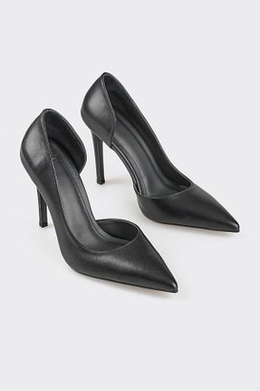 کفش استایلیتو مشکی پاشنه نازک Elle - کد 824068149