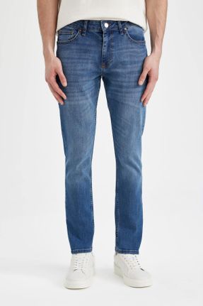 شلوار جین آبی مردانه استاندارد کد 824211813