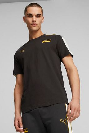 تیشرت اسپرت مشکی مردانه رگولار Puma - کد 824219788