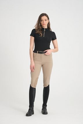 تیشرت مشکی زنانه Relaxed PEUR RIDER SHOP - کد 824380266