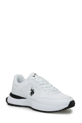 کفش اسنیکر قهوه ای مردانه بند دار U.S. Polo Assn. - کد 824414508
