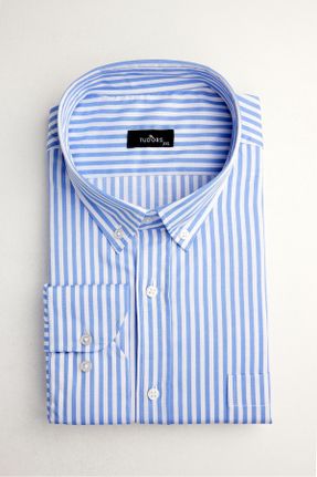 پیراهن مردانه پنبه - پلی استر سایز بزرگ کد 792743012