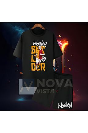 ست بالاتنه و پائین تنه مشکی زنانه بافت Biy Store - کد 824526298