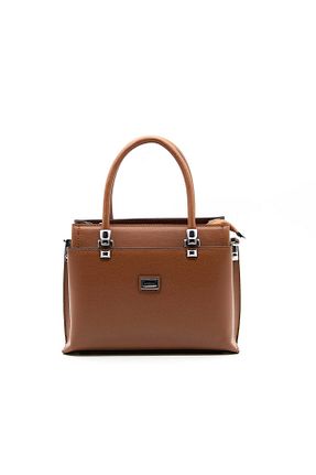 کیف دستی قهوه ای زنانه سایز متوسط Silver Polo - کد 77766686