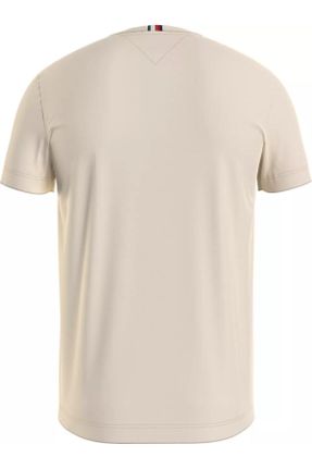 تی شرت بژ مردانه رگولار یقه گرد پنبه (نخی) کد 824681099