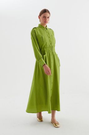 لباس سبز زنانه بافتنی رگولار کد 824715835