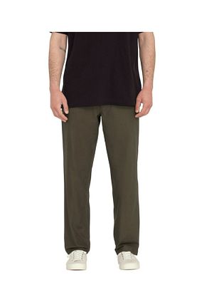 شلوار سبز مردانه پاچه گشاد Volcom - کد 824761928