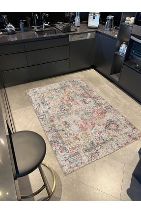 فرش رنگی قابل شستشو Rugs Modern Halı - کد 824758650