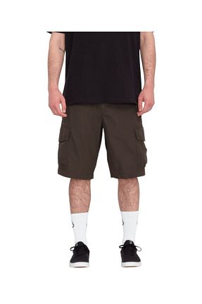 شلوارک و برمودا قهوه ای مردانه %100 پنبه Volcom - کد 824846985