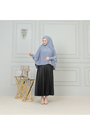 روسری طوسی ساده Meralce - کد 824846329