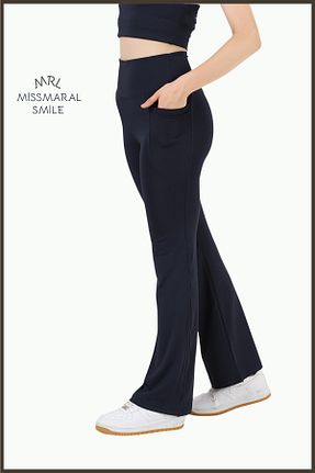 شلوار سرمه ای زنانه مخلوط پلی استر missmaral - کد 817133961