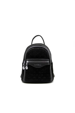 کوله پشتی مشکی زنانه سایز متوسط Silver Polo - کد 736817341