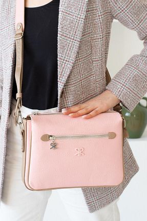 کیف دوشی صورتی زنانه پلی استر GALB LEATHER - کد 824671110