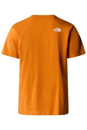 تی شرت نارنجی مردانه رگولار کد 824686345