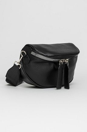 کیف پستچی مشکی زنانه چرم مصنوعی Jacquline - کد 822500771